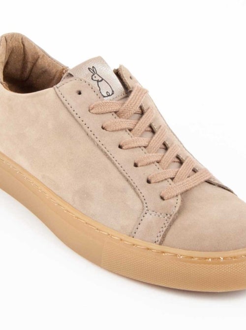 Deportiva Casual Cuero Purapiel - Kiabi