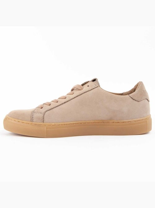 Deportiva Casual Cuero Purapiel - Kiabi