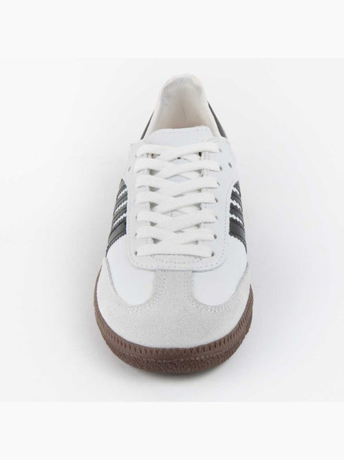 Deportiva Casual Cuero Purapiel - Kiabi