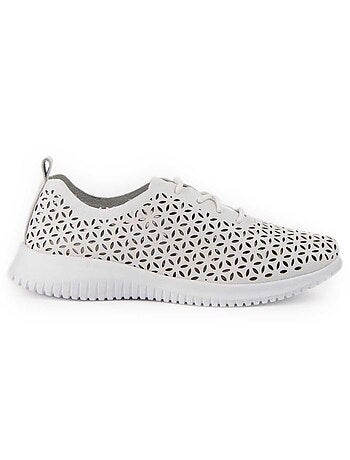 Deportiva Casual Cuero Purapiel