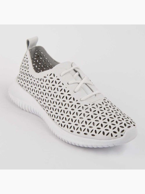 Deportiva Casual Cuero Purapiel - Kiabi