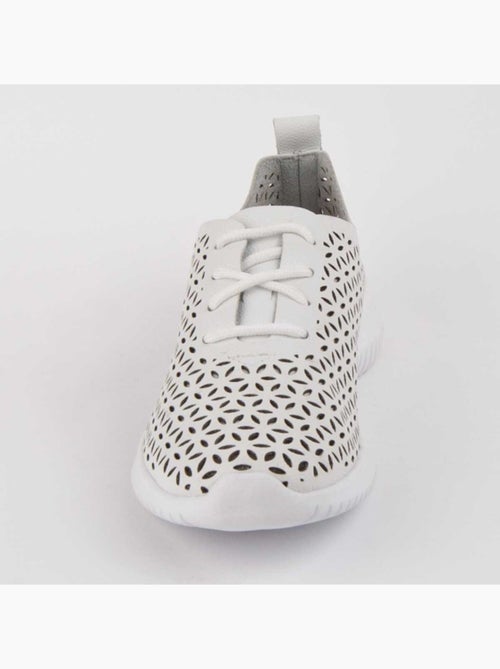 Deportiva Casual Cuero Purapiel - Kiabi