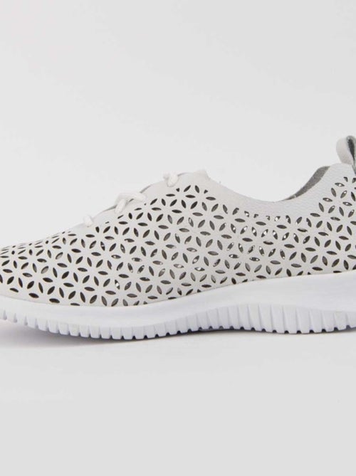 Deportiva Casual Cuero Purapiel - Kiabi