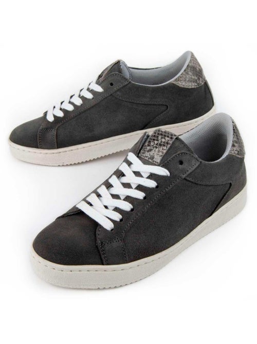 Deportiva Casual Cuero Purapiel - Kiabi