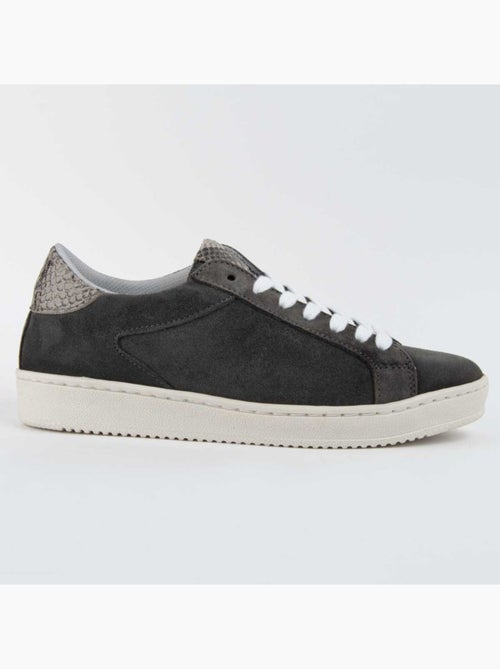 Deportiva Casual Cuero Purapiel - Kiabi