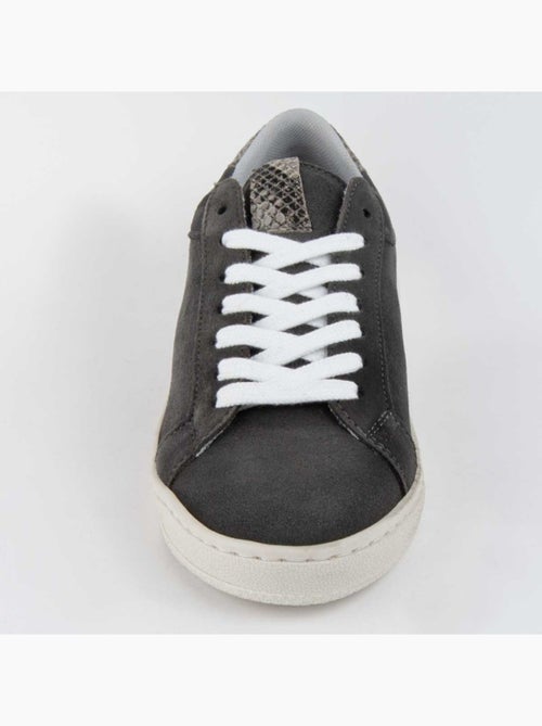 Deportiva Casual Cuero Purapiel - Kiabi