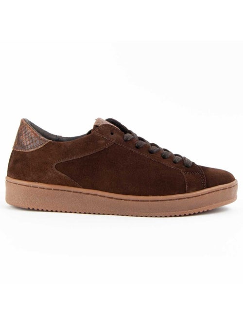 Deportiva Casual Cuero Purapiel - Kiabi