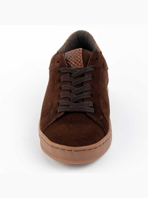 Deportiva Casual Cuero Purapiel - Kiabi