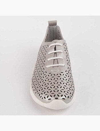 Deportiva Casual Cuero Purapiel
