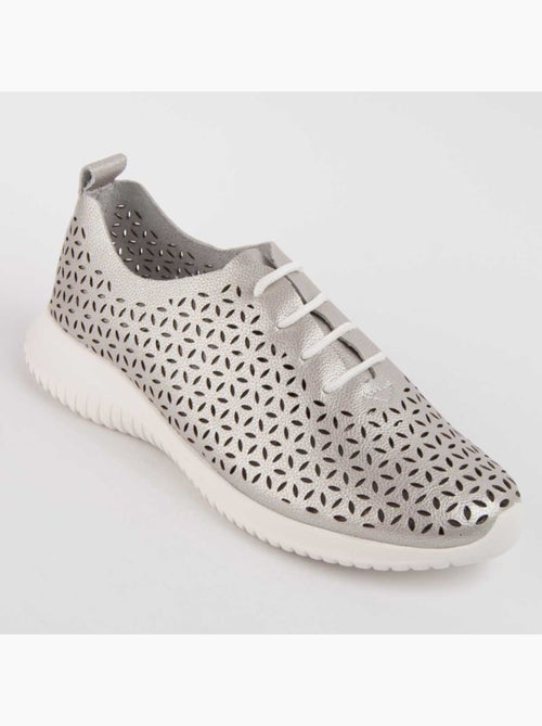 Deportiva Casual Cuero Purapiel - Kiabi