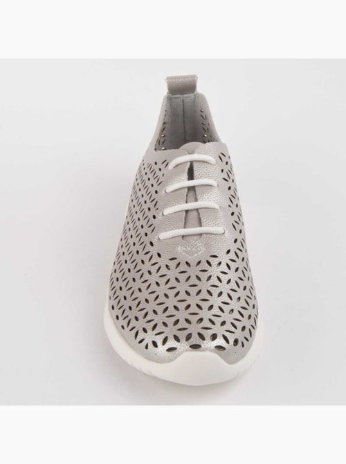 Deportiva Casual Cuero Purapiel - Kiabi