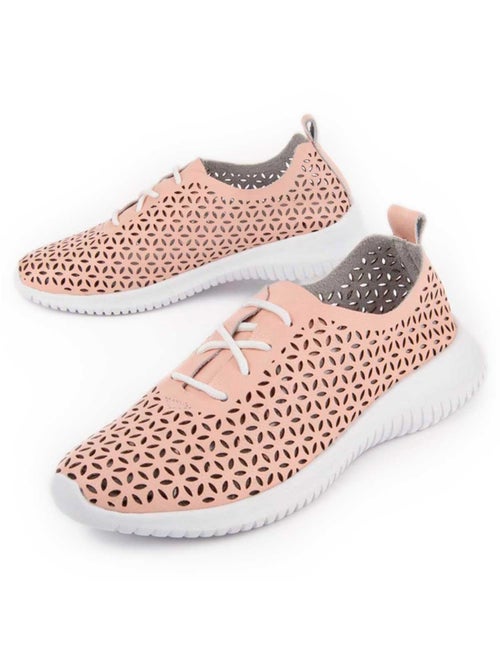 Deportiva Casual Cuero Purapiel - Kiabi