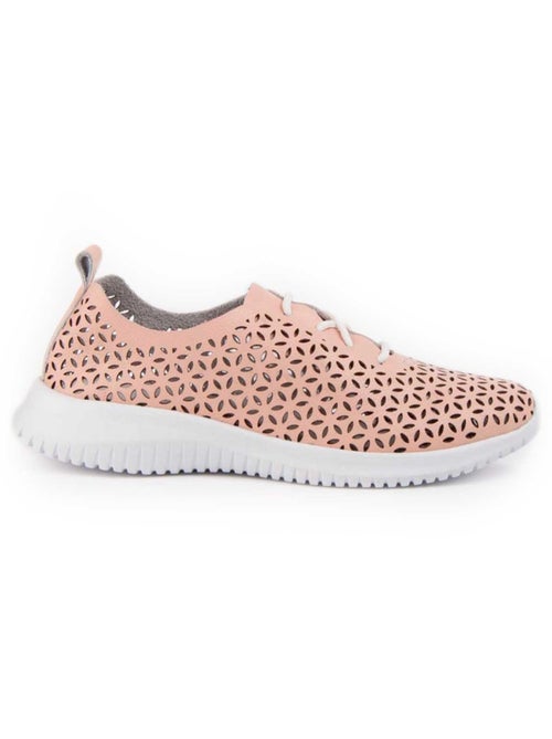 Deportiva Casual Cuero Purapiel - Kiabi