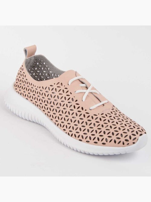 Deportiva Casual Cuero Purapiel - Kiabi