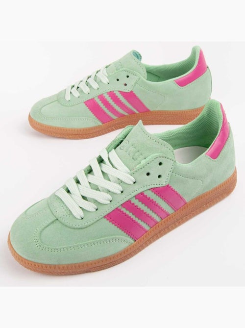 Deportiva Casual Cuero Purapiel - Kiabi