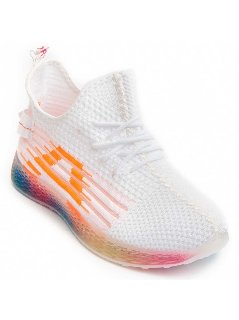 Deportiva Casual Lona Montevita Blanco - Kiabi