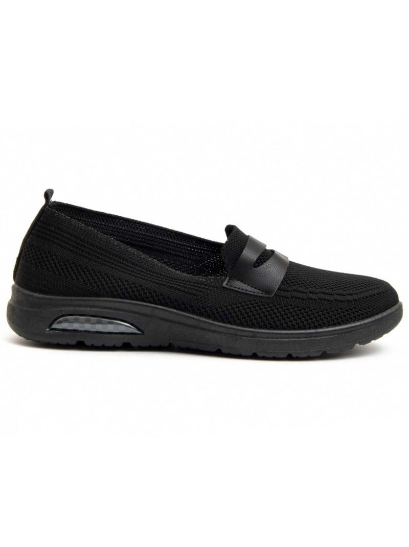 Deportiva Casual Lona Montevita Negro - Kiabi