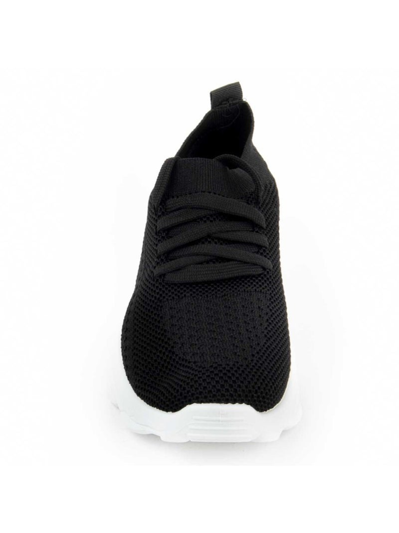 Deportiva Casual Lona Montevita Negro - Kiabi