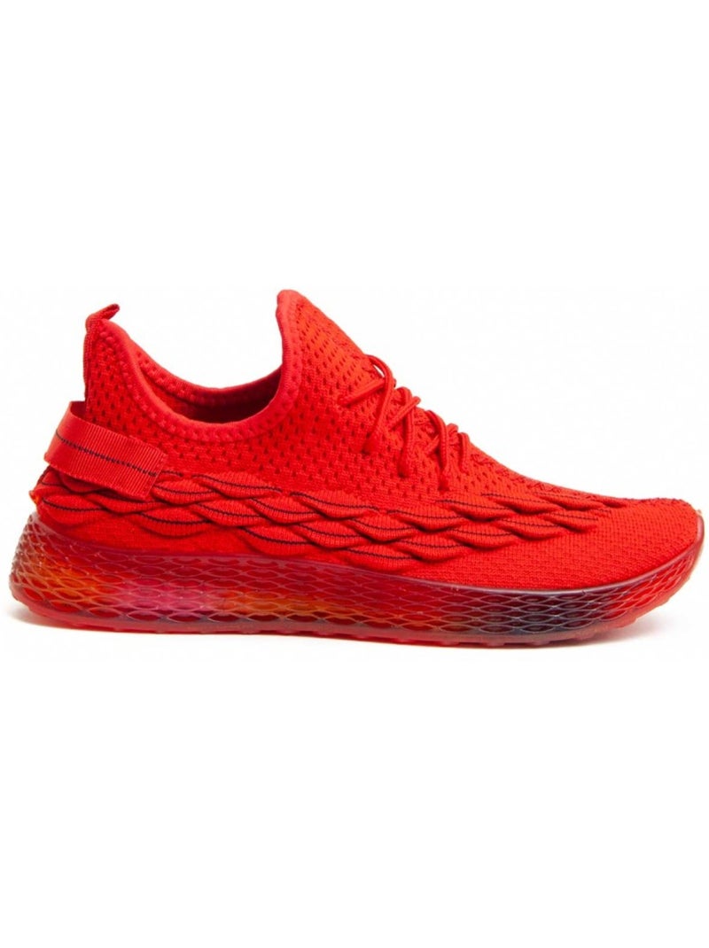 Deportiva Casual Lona Montevita Rojo - Kiabi