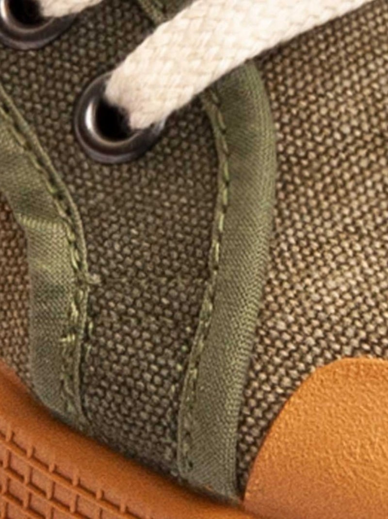 Deportiva Casual Lona Montevita Verde - Kiabi