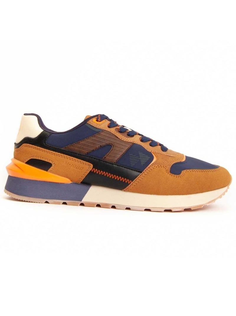 Deportiva Casual Sintetico Montevita Marrón - Kiabi