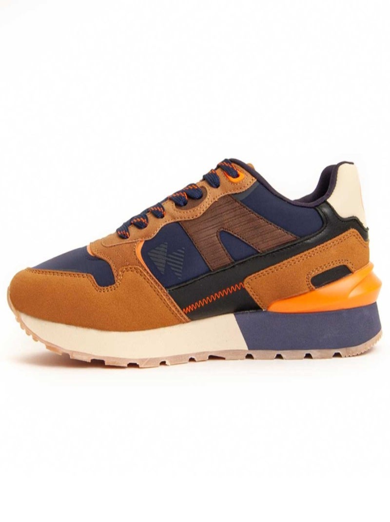 Deportiva Casual Sintetico Montevita Marrón - Kiabi
