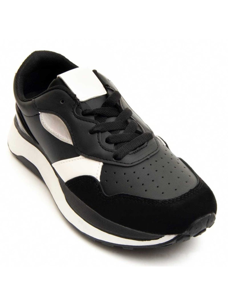 Deportiva Casual Sintetico Montevita Negro - Kiabi