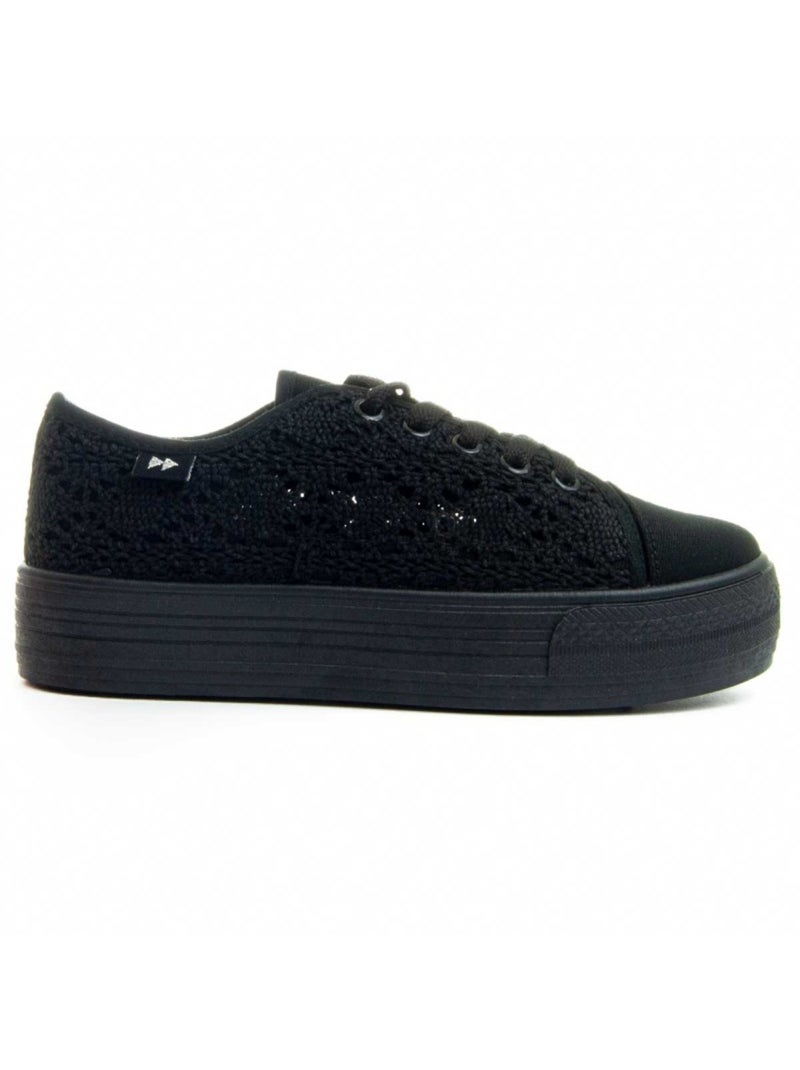 Deportiva Casual Sintetico Montevita Negro - Kiabi