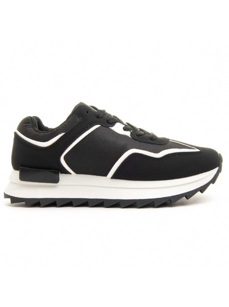 Deportiva Casual Sintetico Montevita Negro - Kiabi