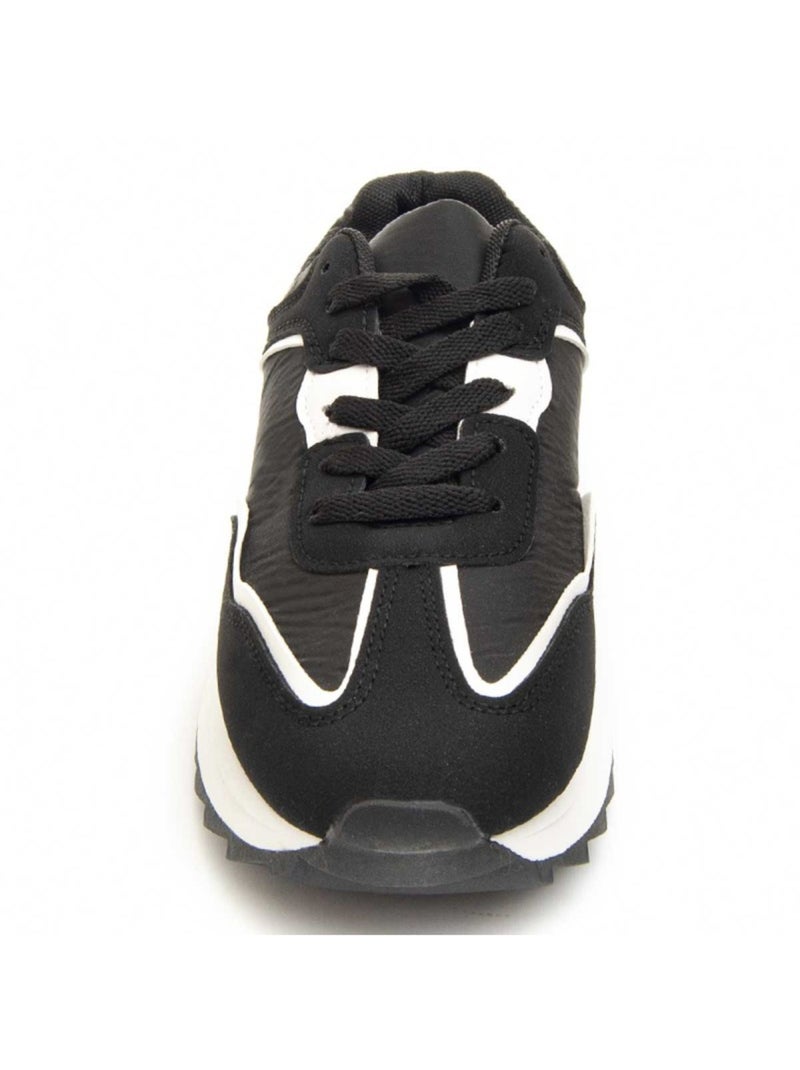 Deportiva Casual Sintetico Montevita Negro - Kiabi