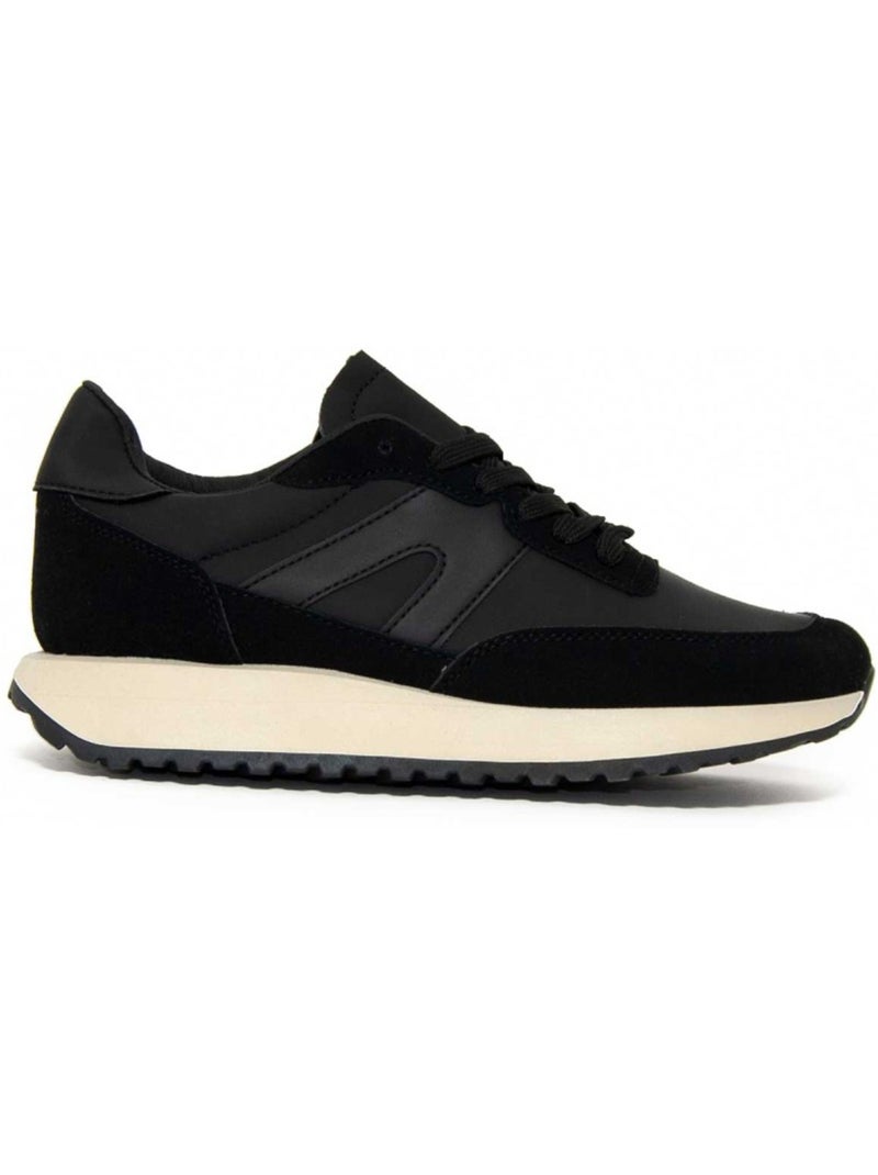 Deportiva Casual Sintetico Montevita Negro - Kiabi