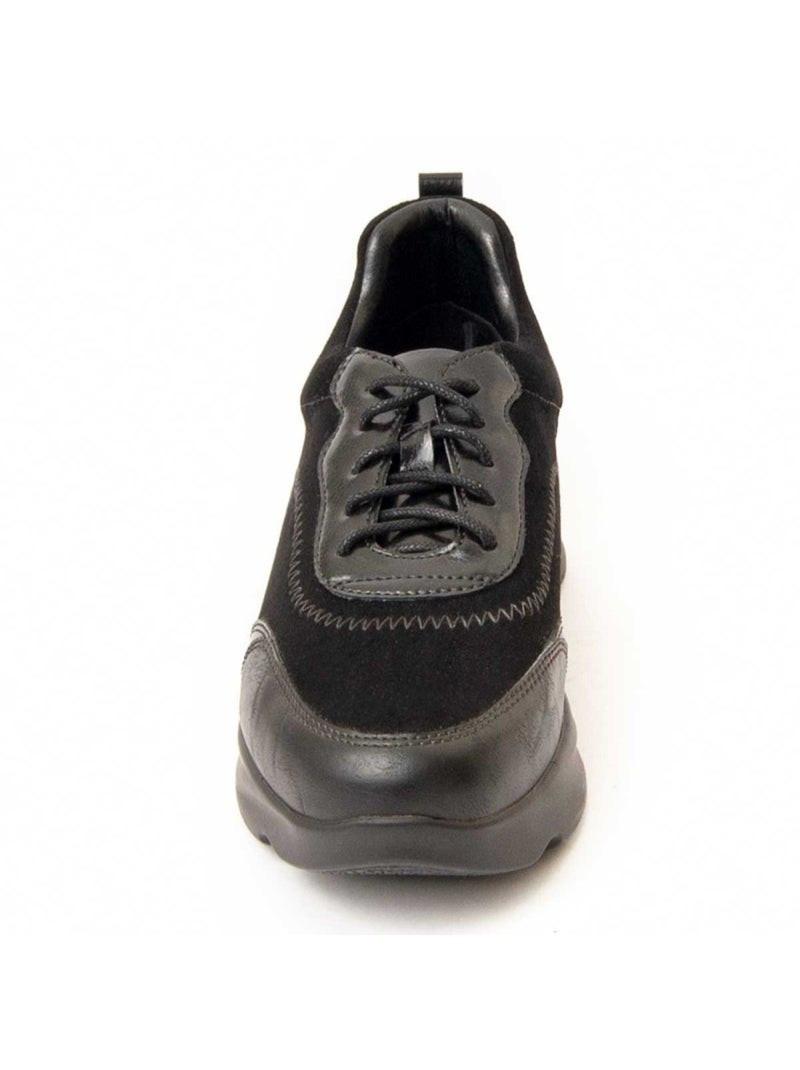 Deportiva Cuña Sintetico Montevita Negro - Kiabi