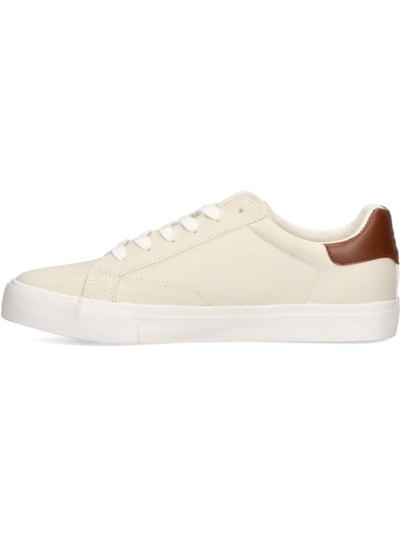 Deportivas Basico Hombre Suela Plana - Etika Beige - Kiabi