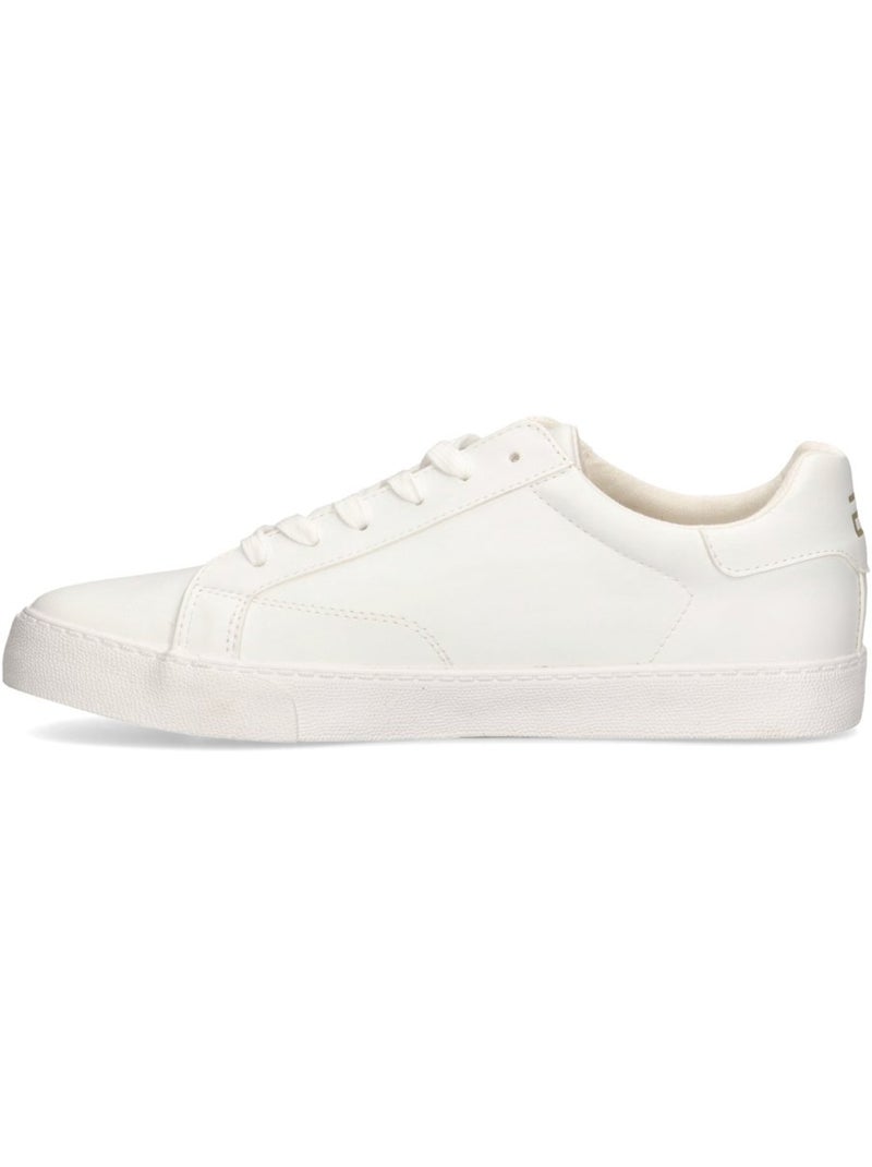 Deportivas Basico Hombre Suela Plana - Etika Blanco - Kiabi