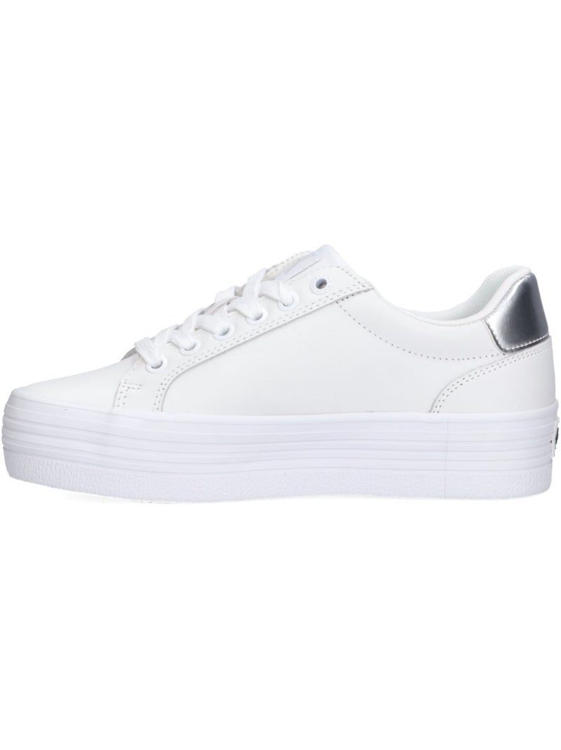 Deportivas Basico Mujer Suela Doble - Calvin Klein Blanco - Kiabi