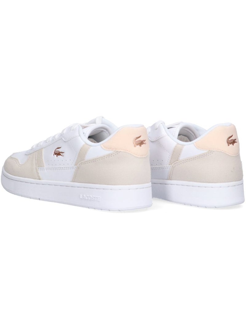Deportivas Basico Mujer Suela Plana - Lacoste Blanco - Kiabi