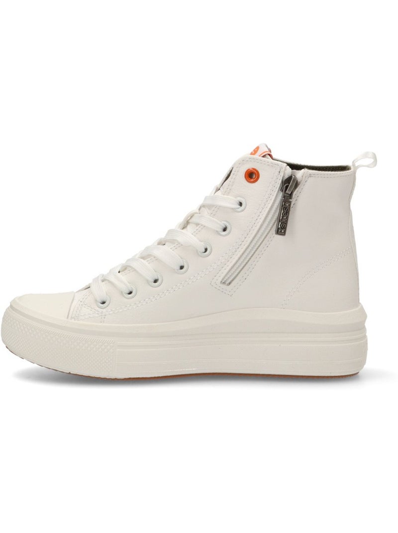 Deportivas Basket Mujer Suela Doble - Refresh Blanco - Kiabi