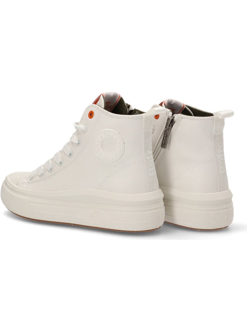 Deportivas Basket Mujer Suela Doble - Refresh Blanco - Kiabi