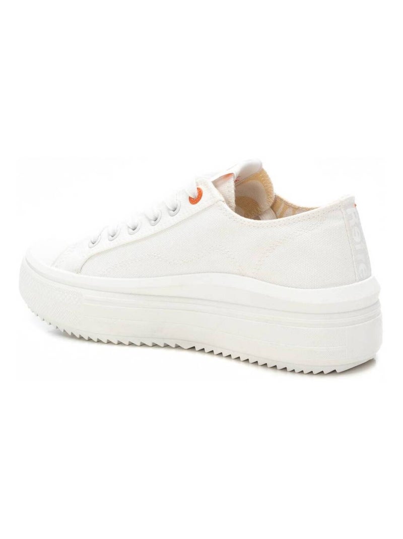 Deportivas Basket Mujer Suela Plana - Refresh Blanco - Kiabi