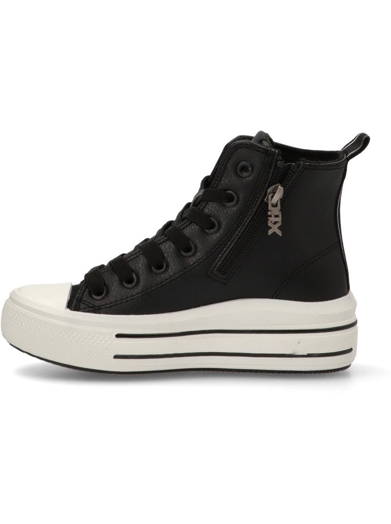 Deportivas Basket Niña Suela Doble - Modelo 151065 Negro - Kiabi