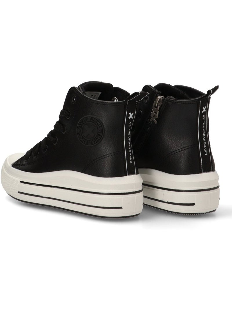 Deportivas Basket Niña Suela Doble - Modelo 151065 Negro - Kiabi