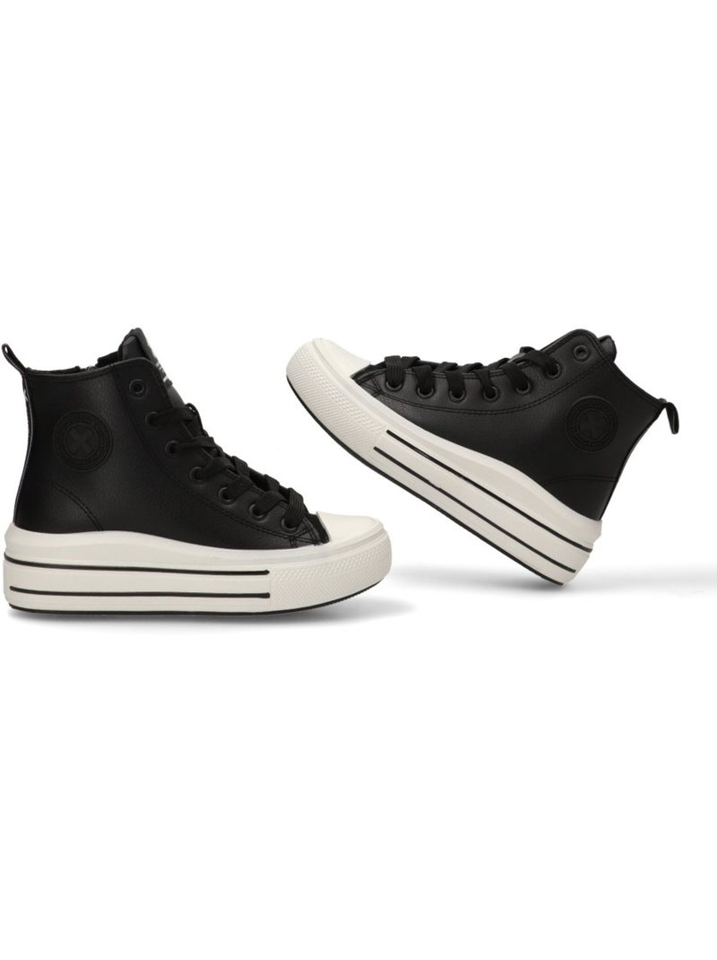 Deportivas Basket Niña Suela Doble - Modelo 151065 Negro - Kiabi