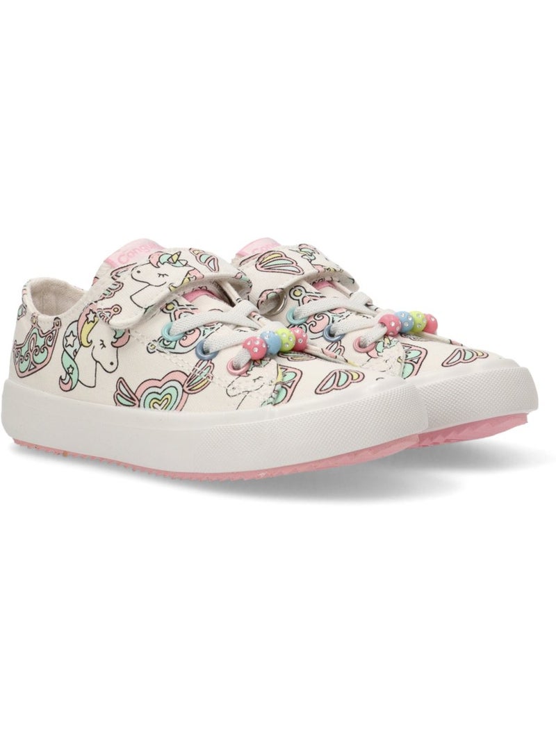 Deportivas Basket Niña Suela Plana - Conguitos Multicolor - Kiabi