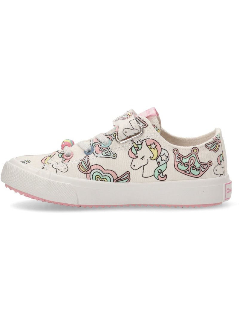 Deportivas Basket Niña Suela Plana - Conguitos Multicolor - Kiabi