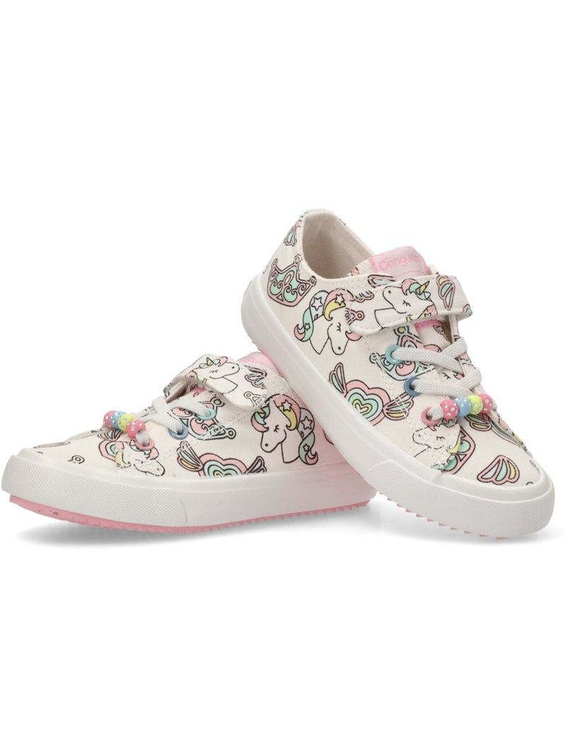 Deportivas Basket Niña Suela Plana - Conguitos Multicolor - Kiabi
