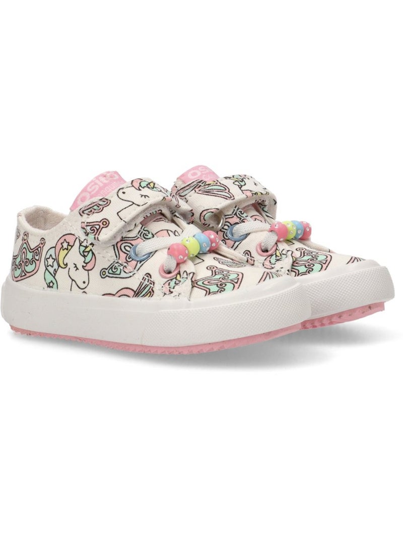 Deportivas Basket Niña Suela Plana - Conguitos Multicolor - Kiabi