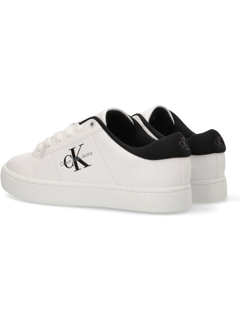 Deportivas Casual Hombre Suela Plana - Calvin Klein Blanco - Kiabi