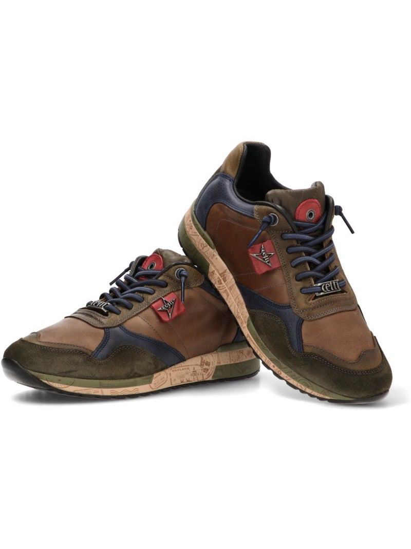 Deportivas Casual Hombre Suela Plana - Cetti Caqui - Kiabi