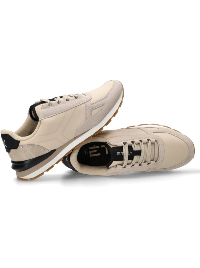 Deportivas Casual Hombre Suela Plana - Etika Beige - Kiabi