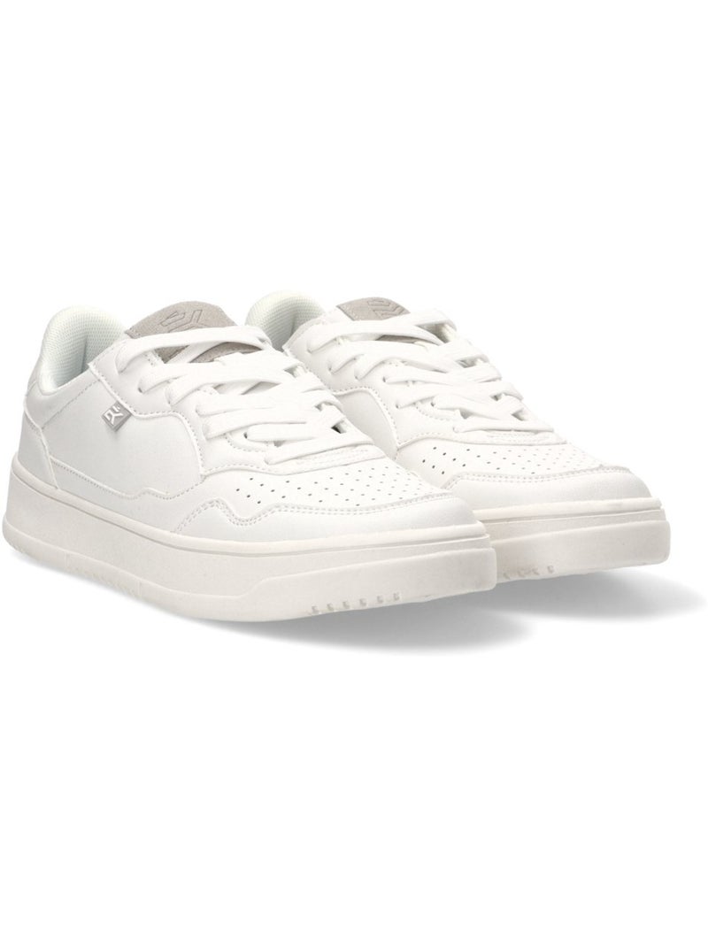 Deportivas Casual Hombre Suela Plana - Etika Blanco - Kiabi
